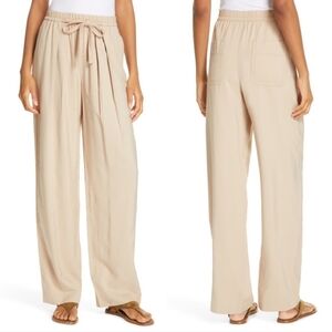Vince Light Beige Drawstring Pants